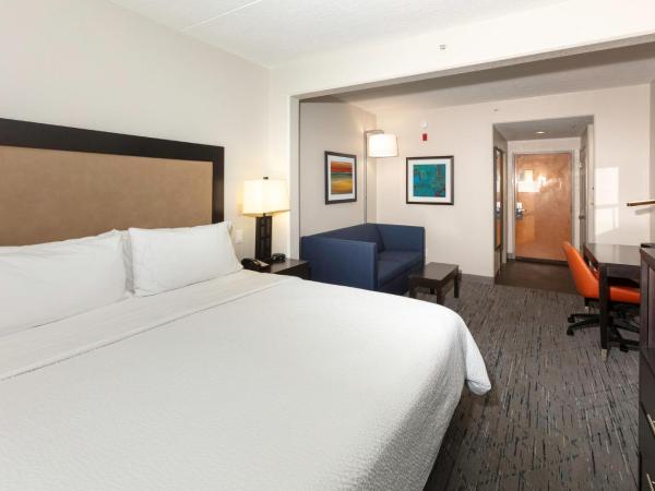 Holiday Inn Express Hotel & Suites Jacksonville Airport, an IHG Hotel : photo 4 de la chambre chambre lit king-size avec canapé-lit - non-fumeurs