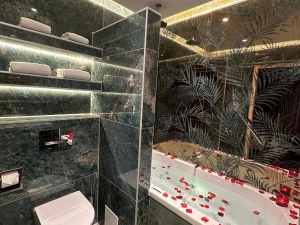 Alp Hotel : photo 2 de la chambre chambre double avec bain à remous et balcon