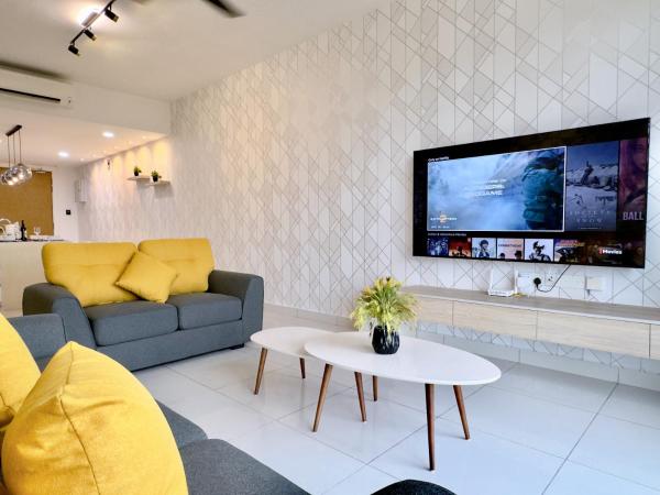 MidValley Southkey Mosaic 6-9pax Netflix-SmartTV70inch : photo 5 de la chambre appartement 2 chambres