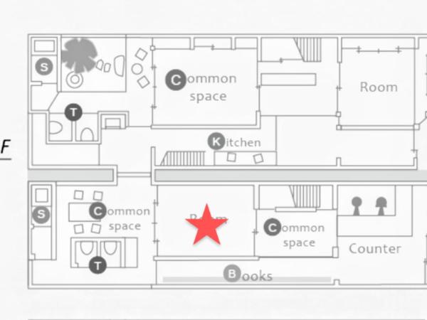 Guesthouse Itoya Kyoto : photo 6 de la chambre lit superposé dans dortoir mixte