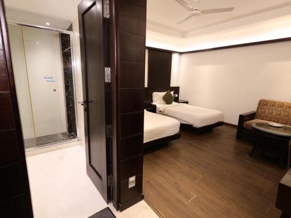 Hotel Godwin Deluxe -Near New Delhi Railway Station - Paharganj : photo 4 de la chambre premier twin room with bathroom