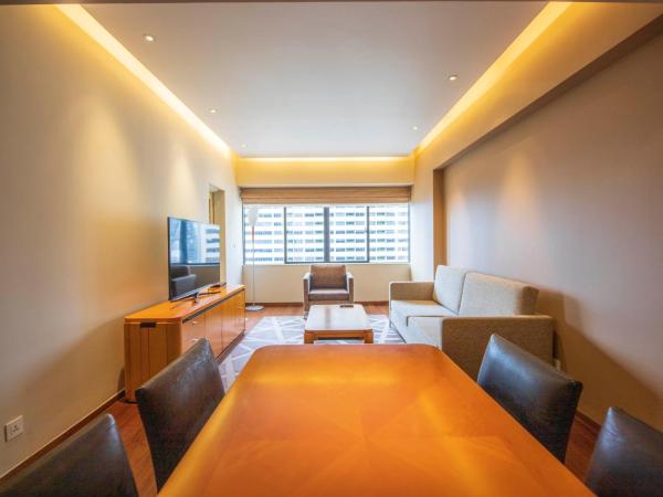 Shanghai Centre Serviced Apartment : photo 2 de la chambre appartement 1 chambre (petit-déjeuner inclus)