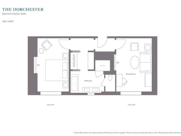 The Dorchester - Dorchester Collection : photo 5 de la chambre suite junior exécutive