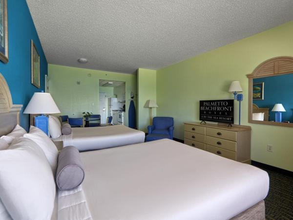 Palmetto Beachfront Hotel, a By The Sea Resort : photo 2 de la chambre junior queen room kitchen beach view