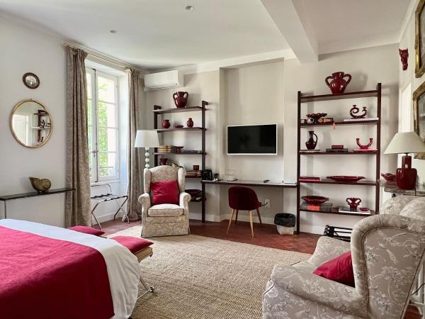 Le Clos Saluces : photo 4 de la chambre chambre double deluxe - vue sur jardin