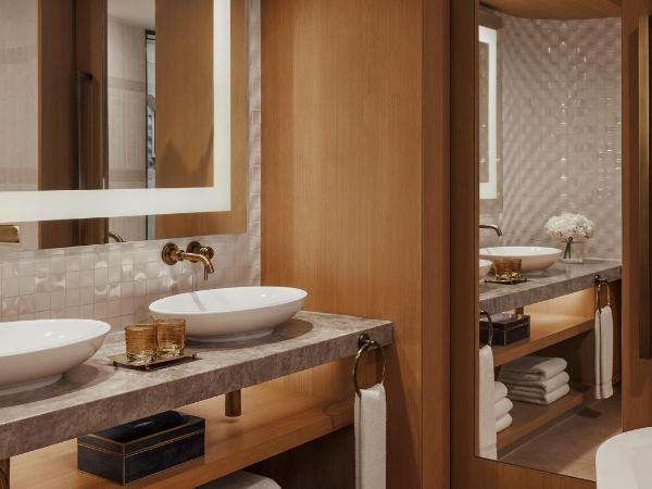 Jumeirah Beach Hotel Dubai : photo 5 de la chambre chambre club - vue sur l'océan et accès au salon club - comprend le petit-déjeuner et le goûter quotidiens, des boissons et canapés en soirée, des rafraîchissements toute la journée et l’accès au parc aquatique wild wadi™