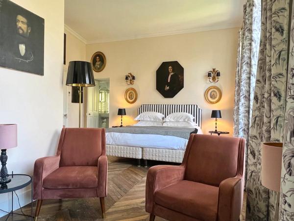 Le Clos Saluces : photo 2 de la chambre chambre double deluxe - vue sur jardin