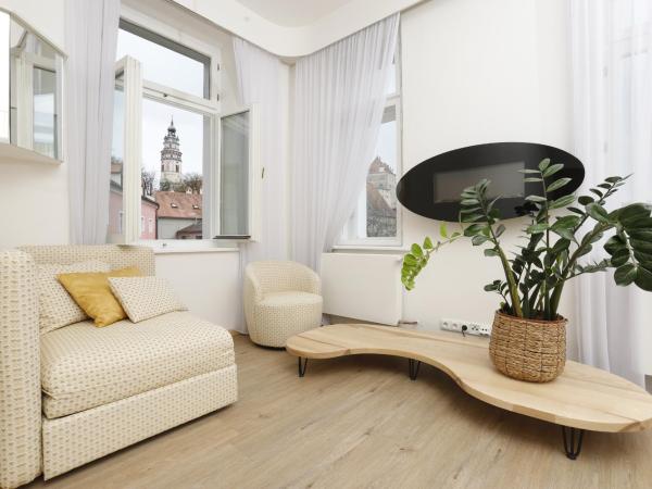 Wellness Pension Ametyst : photo 4 de la chambre appartement premium - vue sur château