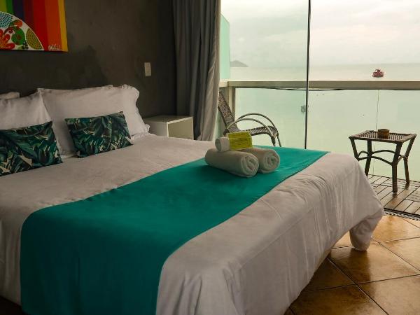 Bamboo Búzios Hostel : photo 3 de la chambre chambre triple deluxe avec balcon - vue sur mer