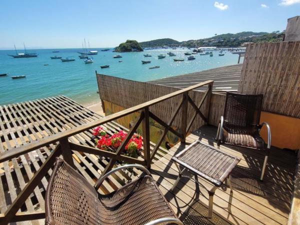 Bamboo Búzios Hostel : photo 7 de la chambre chambre triple supérieure - vue sur mer