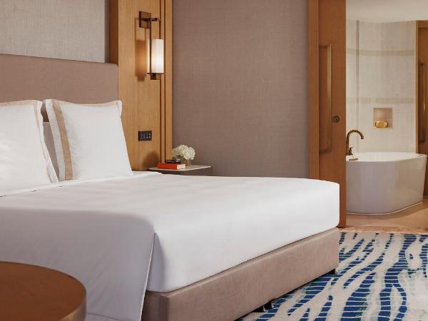 Jumeirah Beach Hotel Dubai : photo 5 de la chambre chambre familiale deluxe - vue sur l'océan et lits escamotables - comprend l'accès au parc aquatique wild wadi™ et au club pour enfants kids