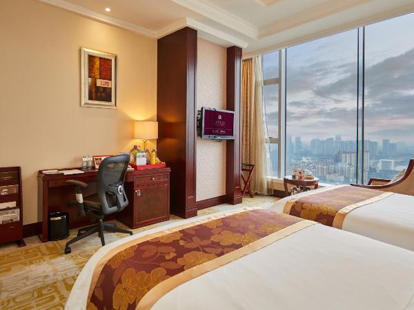 Soluxe Hotel Guangzhou - Overseas Buyers Registration Service&Canton Fair Free Shuttle Bus 15 Oct to 04 Nov : photo 4 de la chambre chambre lits jumeaux exécutive
