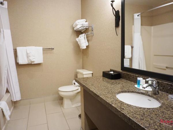 Ramada by Wyndham Kelowna Hotel & Conference Center : photo 5 de la chambre chambre affaires avec 2 lits queen-size - non-fumeurs