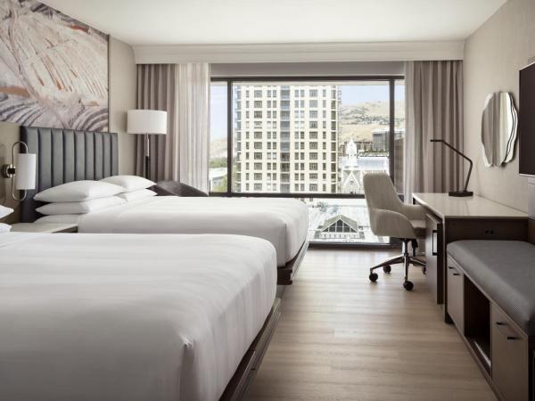 Salt Lake Marriott Downtown at City Creek : photo 1 de la chambre chambre deluxe avec 2 lits queen-size- Étage Élevé