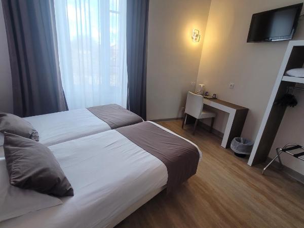 HOTEL DES PRINCES - HOTEL KYRIAD ORANGE Centre Ville -- 3 Etoiles -- Provence Alpes Côte d'Azur - France - A7-A9 : photo 8 de la chambre chambre lits jumeaux