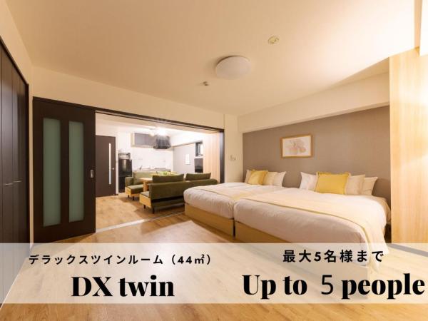 TAKUTO STAY SAKAISUJI-HOMMACHI : photo 3 de la chambre chambre lits jumeaux deluxe