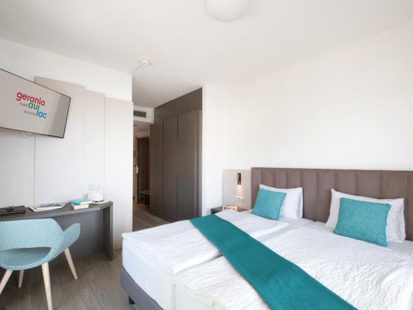 Hotel Geranio Au Lac : photo 1 de la chambre chambre double avec balcon – vue sur lac