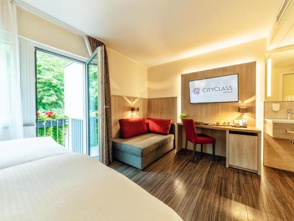 CityClass Hotel am Heumarkt : photo 6 de la chambre chambre double supérieure