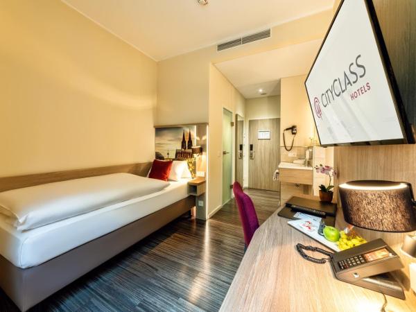 CityClass Hotel am Heumarkt : photo 5 de la chambre chambre simple confort
