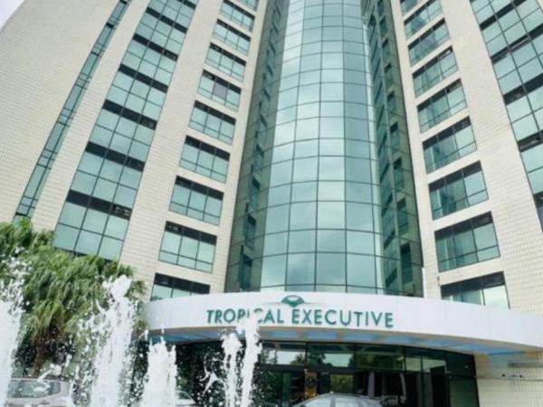 Flat no Condomínio do Edifício Tropical Executive e residence com Vista para o Rio : photo 3 de la chambre studio lit king-size deluxe