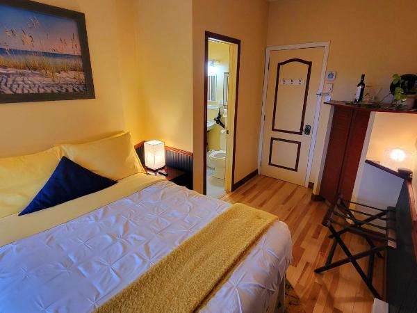 Kokomo INN Bed and Breakfast Ottawa-Gatineau's Only Tropical Riverfront B&B on the National Capital Cycling Pathway Route Verte #1 - for Adults Only - Chambre d'hôtes tropical aux berges des Outaouais BnB #17542O : photo 1 de la chambre chambre double - vue sur mer