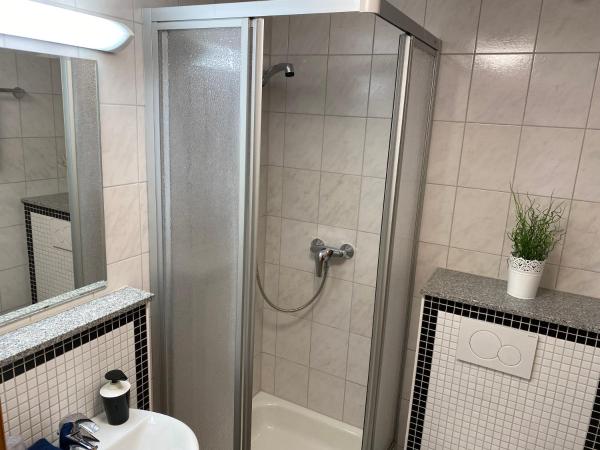 Hotel Gute Nacht : photo 4 de la chambre chambre double avec salle de bains privative