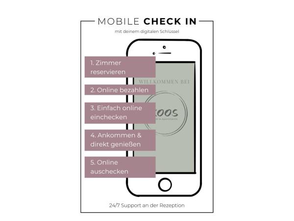 KOOS Hotel&Apartments - City Aparthotel : photo 2 de la chambre chambre double ou lits jumeaux