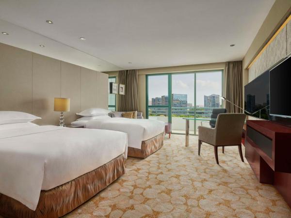 Hilton Guangzhou Science City, Free Shuttle Bus to Canton Fair : photo 3 de la chambre chambre exécutive lit jumeaux