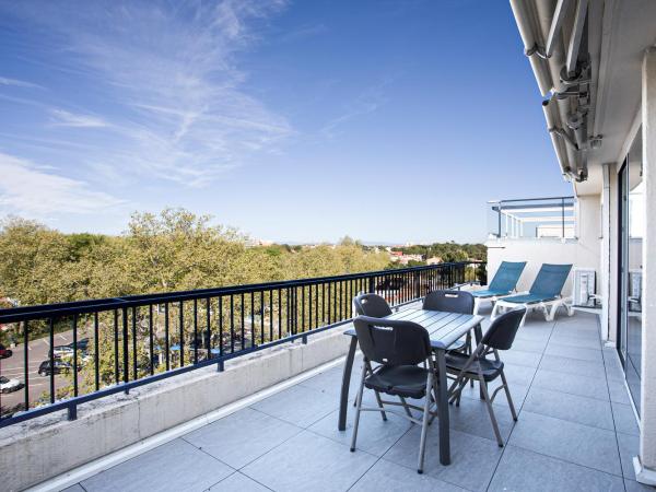 Hotel Centre Plage : photo 6 de la chambre chambre familiale avec toit-terrasse