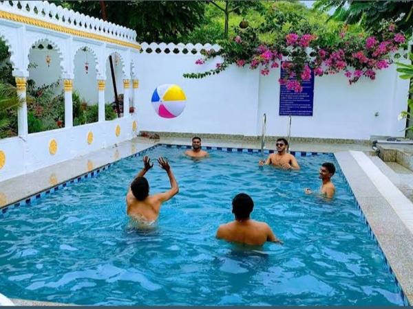 Royal Heritage Haveli Udaipur : photo 2 de la chambre chambre double - vue sur piscine