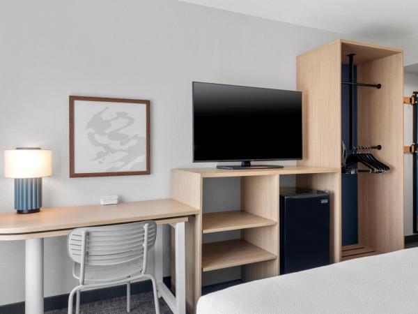 Spark by Hilton Orlando near SeaWorld : photo 8 de la chambre chambre lit king-size avec baignoire - adaptée aux malentendants et personnes à mobilité réduite