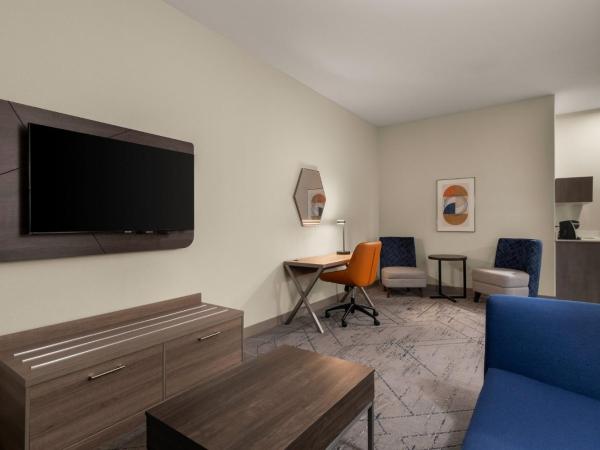 Holiday Inn Express Hotel & Suites Oklahoma City Northwest, an IHG Hotel : photo 6 de la chambre suite lit king-size avec canapé-lit