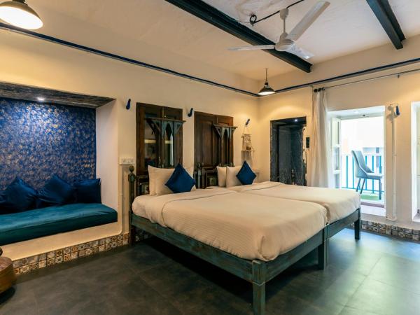 Barefoot Boutique Hotel Udaipur : photo 2 de la chambre chambre double ou lits jumeaux avec balcon