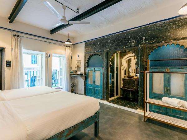 Barefoot Boutique Hotel Udaipur : photo 4 de la chambre chambre double ou lits jumeaux avec balcon