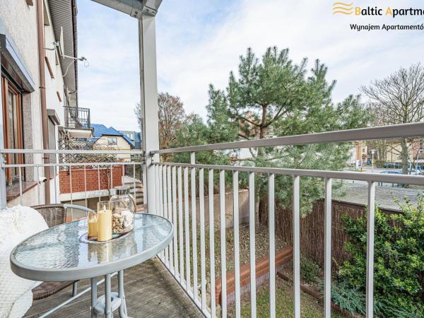 Baltic Apartments - Hotelik Przy Promenadzie : photo 8 de la chambre chambre double avec balcon