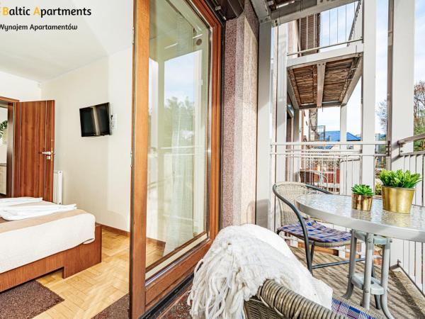 Baltic Apartments - Hotelik Przy Promenadzie : photo 5 de la chambre appartement avec balcon