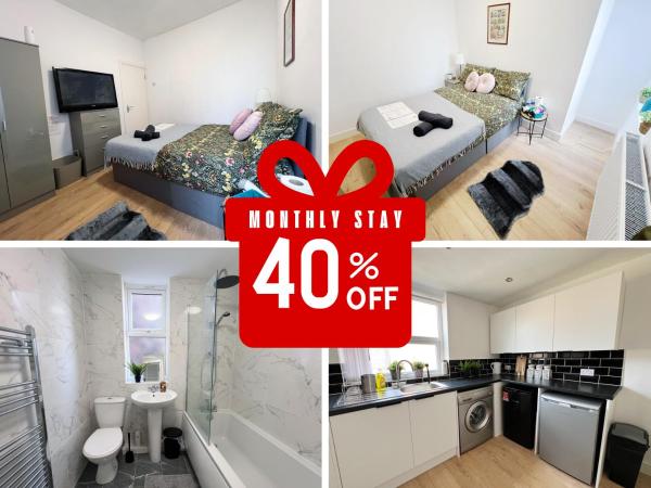 Rooms in a shared accommodation with Netflix, 10 min walk to LFC : photo 1 de la chambre chambre double Économique