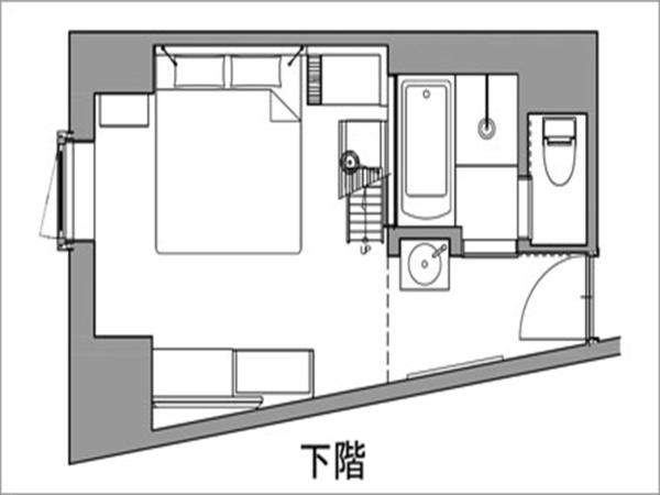 Shinjuku Granbell Hotel : photo 6 de la chambre chambre double deluxe avec loft - 12ème Étage - non-fumeurs