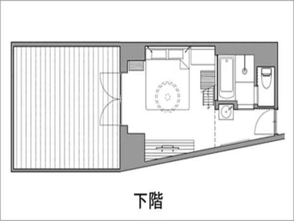 Shinjuku Granbell Hotel : photo 5 de la chambre chambre double deluxe avec mezzanine et terrasse - rez-de-chaussée - non-fumeurs