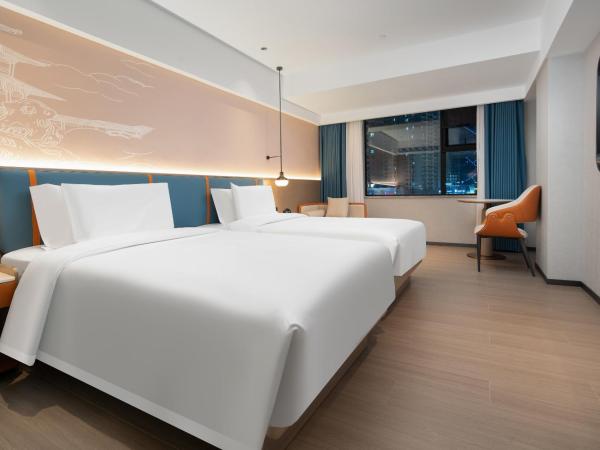Yizhi Hotel Changgang Metro Station - Free Shuttle Bus during Canton Fair : photo 5 de la chambre chambre lits jumeaux standard
