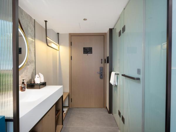 Yizhi Hotel Changgang Metro Station - Free Shuttle Bus during Canton Fair : photo 6 de la chambre chambre lits jumeaux standard