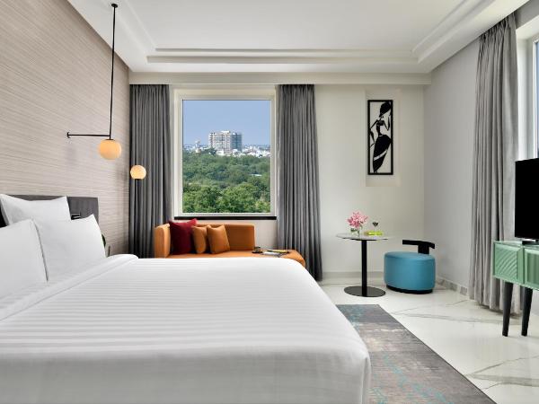 Novotel Jodhpur ITI Circle : photo 3 de la chambre junior suite with one double bed and cazri view