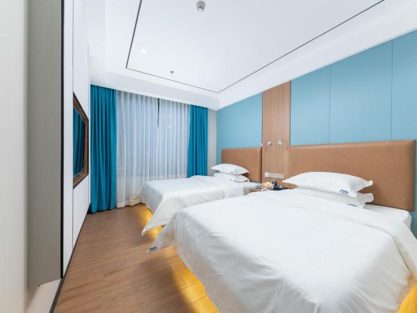 Guangzhou Haiyue Hotel : photo 9 de la chambre chambre double avec salle de bains privative