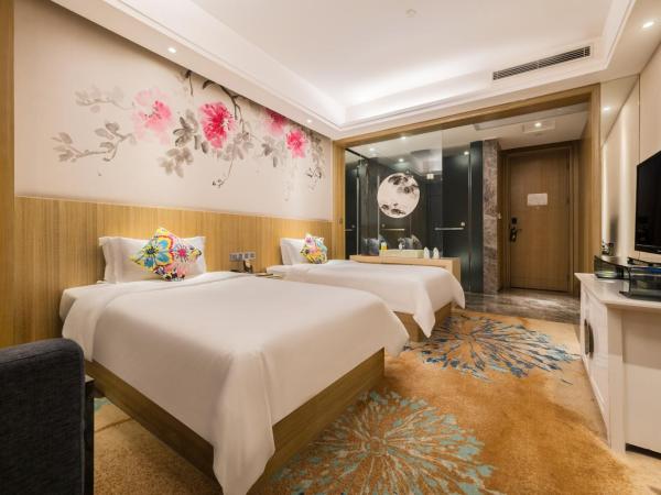 Paco Hotel Tаojin Metro Guangzhou-Free Shuttle Bus For Canton Fair : photo 4 de la chambre chambre lits jumeaux supérieure (sans fenêtre)