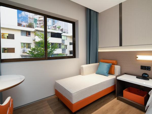 Yizhi Hotel - Guangzhou Beijing Road Chenjiaxuan Subway Station : photo 4 de la chambre chambre lits jumeaux deluxe