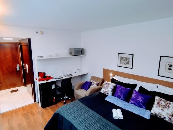 LuXXoR - Hotel Mrc GRAND PLAZA - Av Paulista - Deluxe king Studio Veranda - BATH SPA - Executive Class : photo 10 de la chambre studio avec balcon