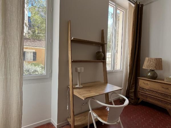 Maison Olea : photo 6 de la chambre chambre lit queen-size - vue sur jardin