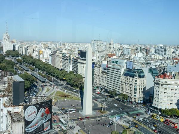 Buenos Aires Marriott : photo 1 de la chambre chambre lit king-size deluxe - vue sur ville