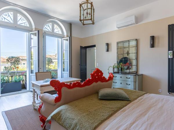 La Maison Mulatô, demeure privée d'hôtes, piscine & spa Libourne, Saint-Emilion : photo 7 de la chambre chambre double deluxe