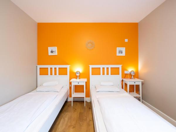 Wombat's City Hostel London : photo 3 de la chambre chambre lits jumeaux avec salle de bains privative